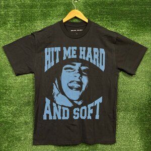 Billie Eilish Hit Me Hard and Soft T-Shirt Size Large